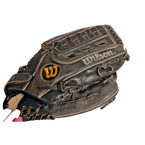 Wilson Baseball Glove 3284 Softball Right Handed Thrower Baseball Mitt Used - Picture 6 of 10